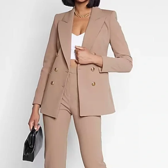 Express Jackets Coats Express Peak Lapel Double Breasted